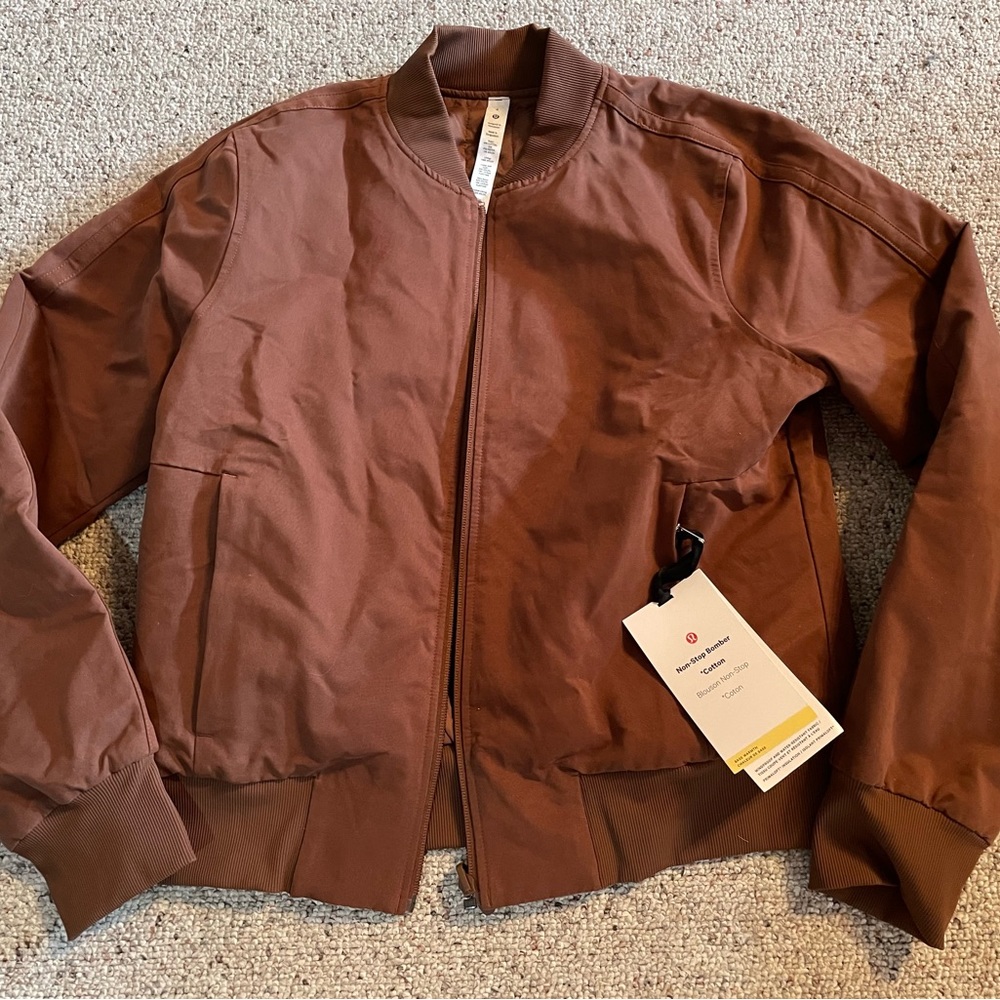 Lululemon Non-Stop Bomber Cotton